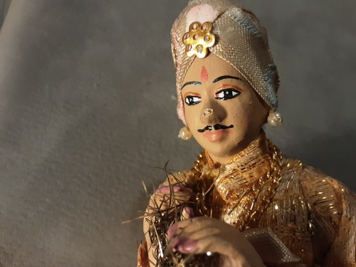 Bambolina provenienza india - bambolina,