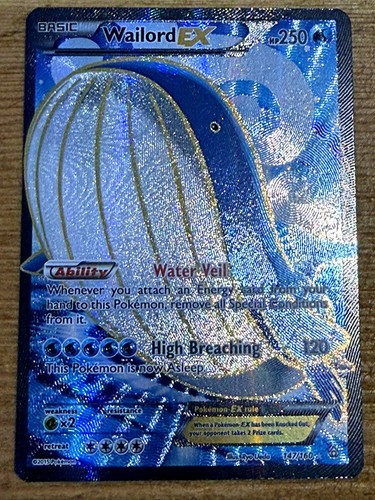 Pokémon tcg wailord - pokémon, ex