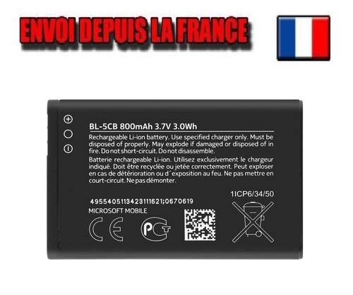 Batterie 5cb pour nokia - batterie,