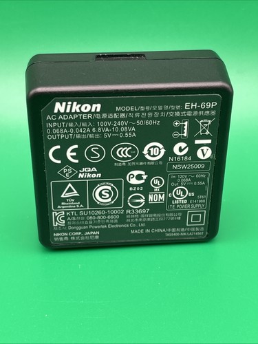 Nikon 69p camera charging - nikon,