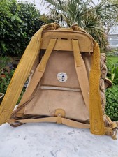 Zaino vintage SAC LAFUMA Francia alpinismo telaio zaino anni '50