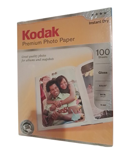 Carta fotografica kodak - fotografica,