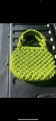 Borsa vintage all uncinetto - vintage, all'uncinetto