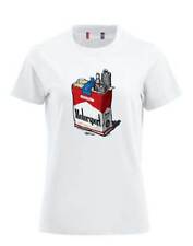 Maglietta T-shirt Simpatica Motorsport bianco  personalizzabile marlboro