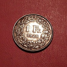 Svizzera Moneta  1 Franco 1928