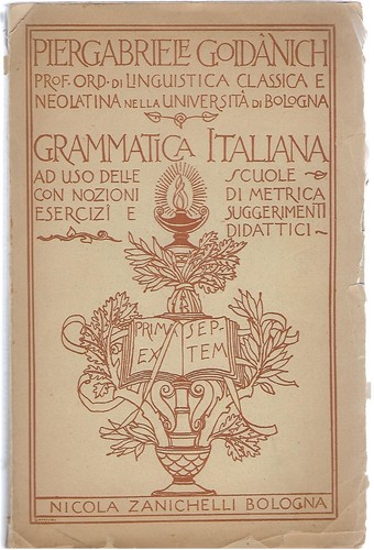 Grammatica italiana di - "grammatica, italiana"