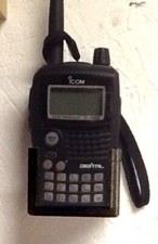 Supporto da parete supporto display per ICOM IC-E80D radio portatile HAM UHF