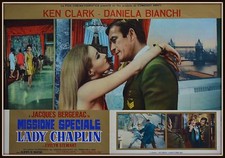 fotobusta MISSIONE SPECIALE LADY CHAPLIN  CLARK BIANCHI