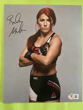 Randa Markos Signed 8x10 Photo. UFC MMA Flyweight. Beckett COA. Quiet Storm. A26