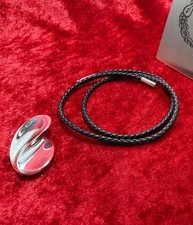 Collana Hans Hansen in pelle