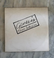 GENESIS 2LP THREE SIDES LIVE 1982 PRIMA STAMPA ITALIA. COVER VG VINILE NM