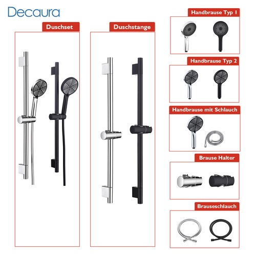 Decaura doccetta asta - decaura, doccia