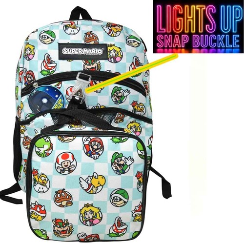 Zaino scuola super mario - super, 17"