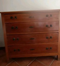 Cassettone Novecento Con Piano In Marmo 