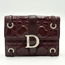 Auth Christian Dior Cannage