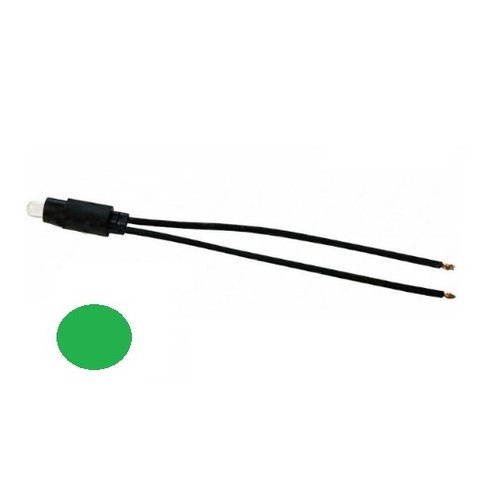 Lampada led spia verde 220v - verde,