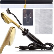 Saldatrice per plastica 40 bacchette apporto PP nere e bianche da 20 cm