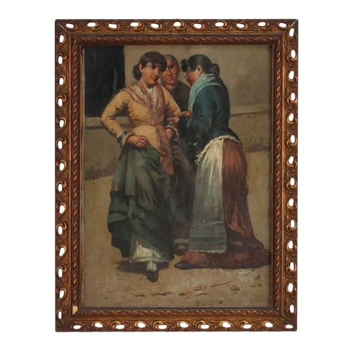 Dipinto antico ritratto - dipinto, di