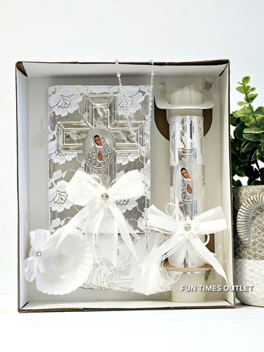 Set candele battesimo virgen - candele,