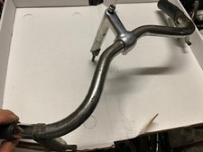 Manubrio bici da strada anni '60, leve freno vintage, pipa e manicotti - guidon