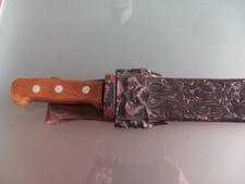 Machete con fodero vintage Cubano