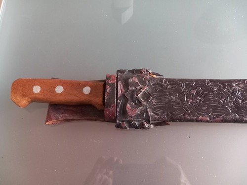 Machete con fodero - , vintage