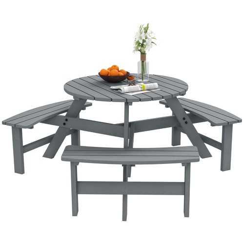 Outsunny set panca tavolo - panca,
