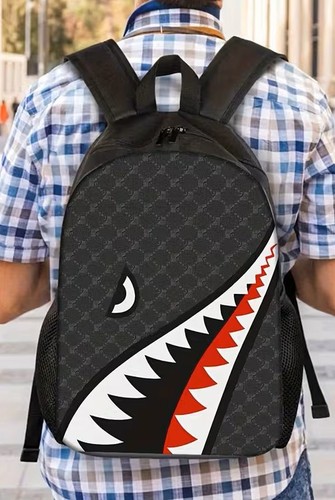 Zaino shark bocca squalo borsa - zaino,
