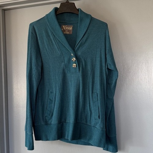 Maglione donna blu riflessi