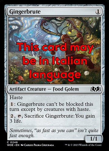 Mtg gingerbrute exc bruto - exc,