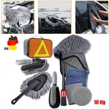 Kit pulizia cura auto 10 pezzi