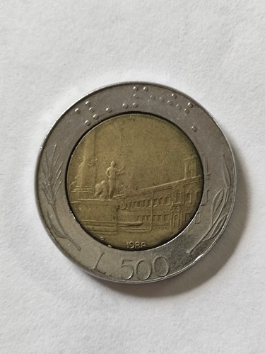 500 lire 1988 palazzo del - lire,