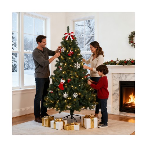 Albero natale natalizio - albero,