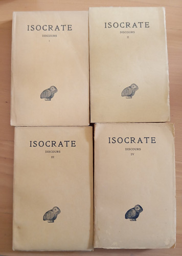 Isocrate discours volumi - isocrate,, i