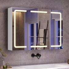 Specchio Bagno Contenitore Con