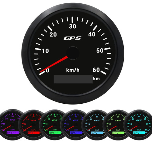 85mm gps tachimetro colori - 85mm,
