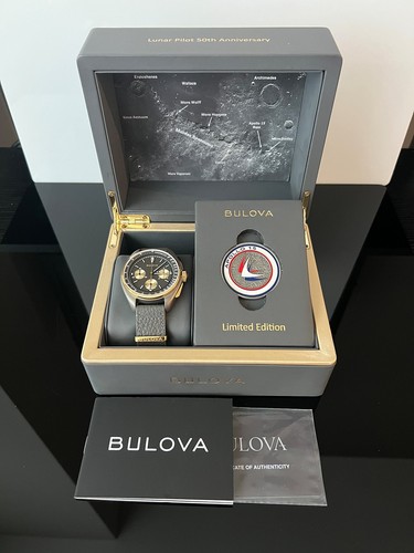 Bulova lunar pilot chronograph - lunar,