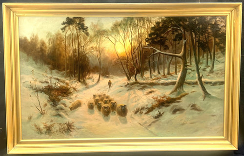 Grande dipinto olio - grande,