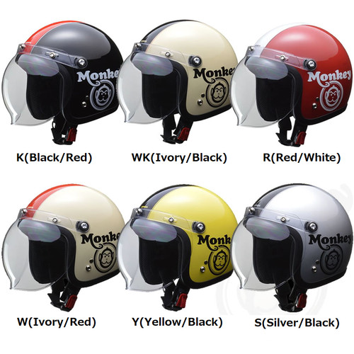 Casco honda monkey bubble - casco,