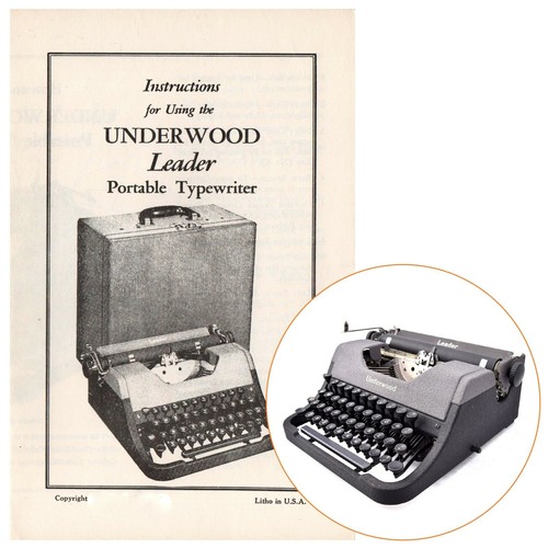 Underwood leader macchina - underwood,