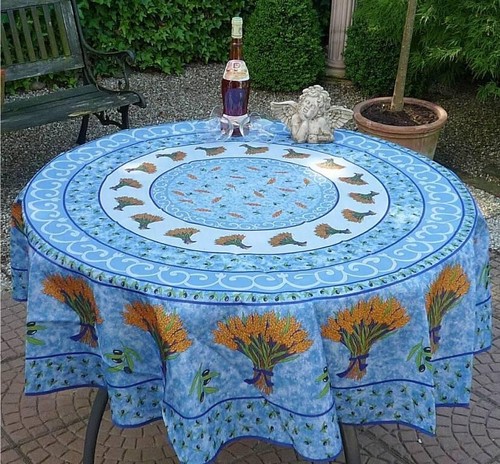 Provence tablecloth 180cm - provence,