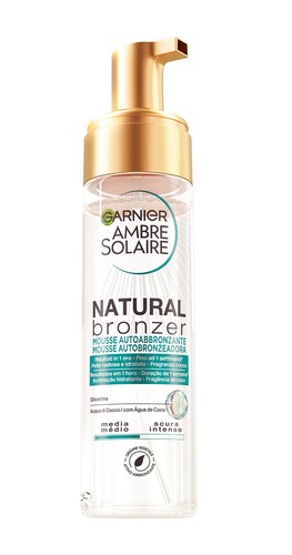 Garnier ambre solaire - ambre, mousse