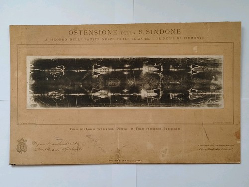 Ostensione della sindone - della, s.