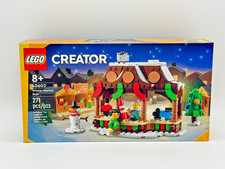 Lego winter market - market, stall