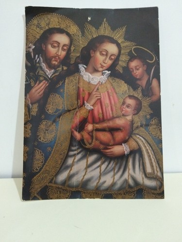 Sacra famiglia con san - famiglia,