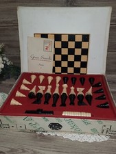 VINTAGE GIOCO SCACCHI DAMA  RONCHI MILANO COMPLETO 