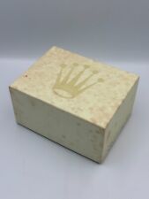 VINTAGE ORIGINALE ROLEX scatola orologio verde cassa corona carta bianca 2403...