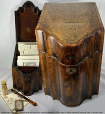 Antica scatola porta posate