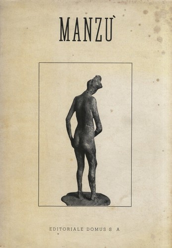 Manzù testo critico nino - manzù., di