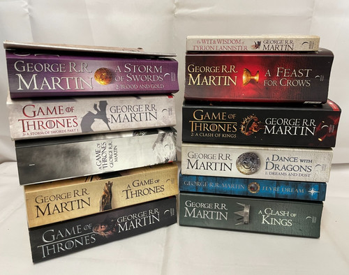 Mixed game thrones books - mixed,